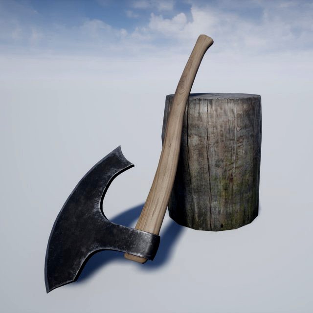 axe stump set