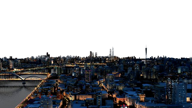 city night scene