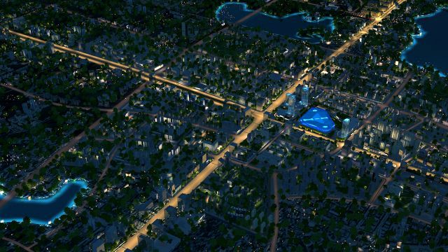 city night scene