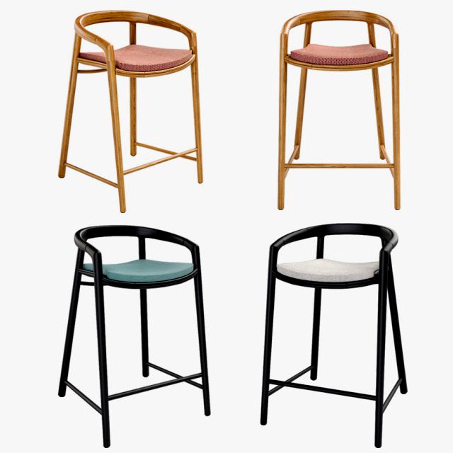 manutti - solid barstool