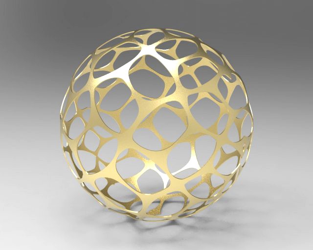 3d pattern ball