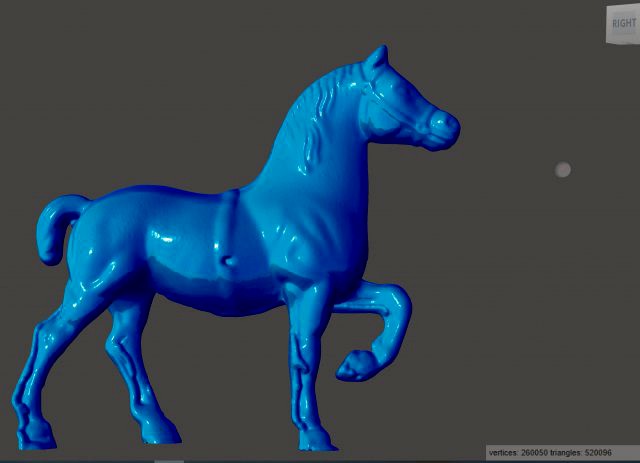antique bronze horse