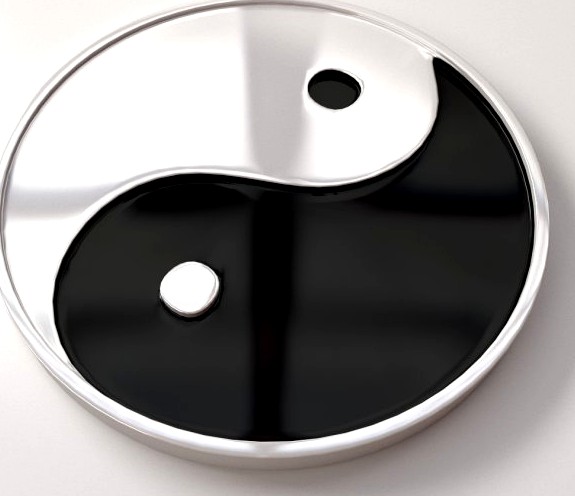 Yin Yang 3D Model