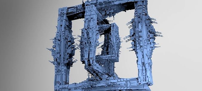 Hellraiser Cube Space station Huge 9