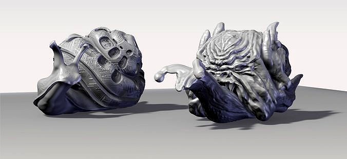 Snail Maker - Multipart Interchangeable Fantasy Snail Builder  | 3D