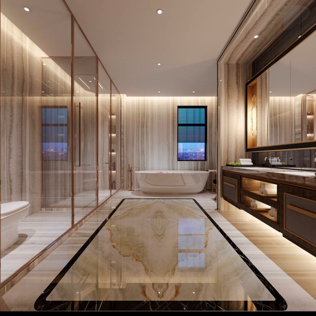 Modern bathroom