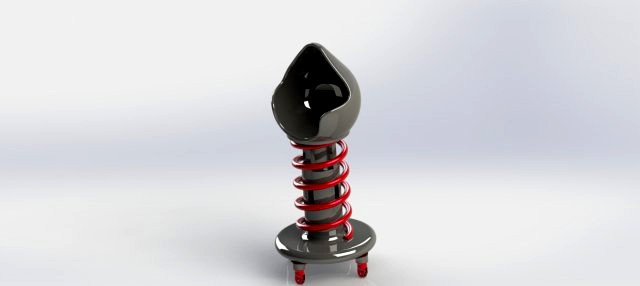 spring egg chair