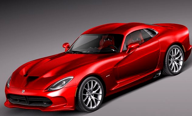 Dodge Viper GTS 2013 3D Model