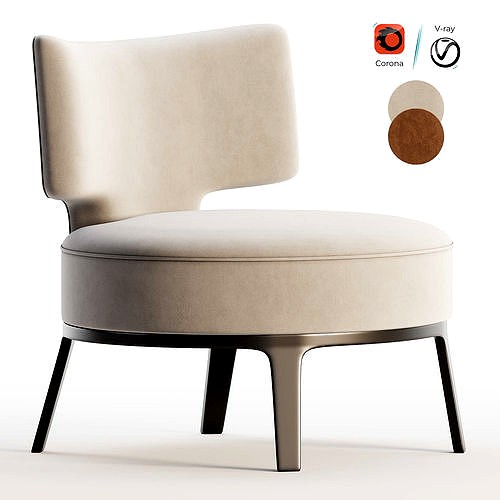 DROP Easy chair By Flexform