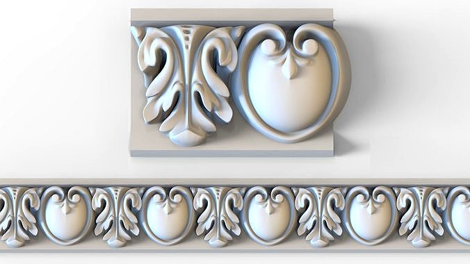 ionic molding frieze