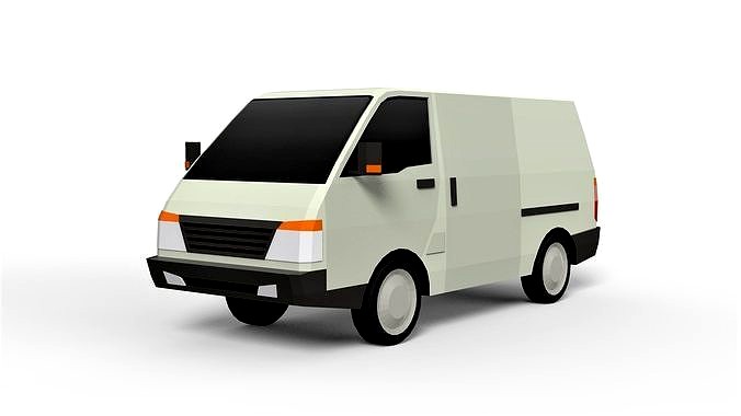 Cartoon Panel Van 3