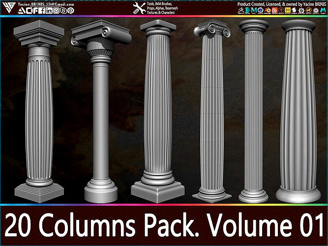 20 Columns Pack Vol 01