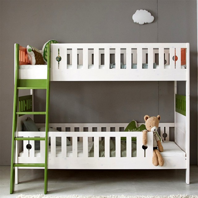 Road Finland Solid Wood Separation General Bunk Bed