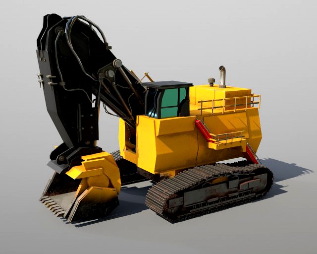 mining hydraulic shovel