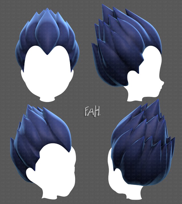 Base Hair for Boy V09