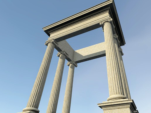 Roman Ionic Order’s Column Package