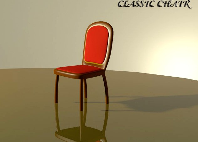 Classic Chair 3D Model