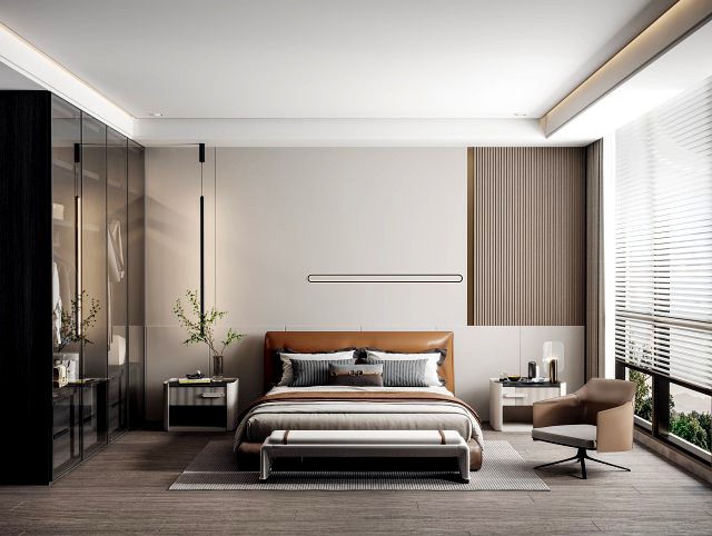 Modern bedroom