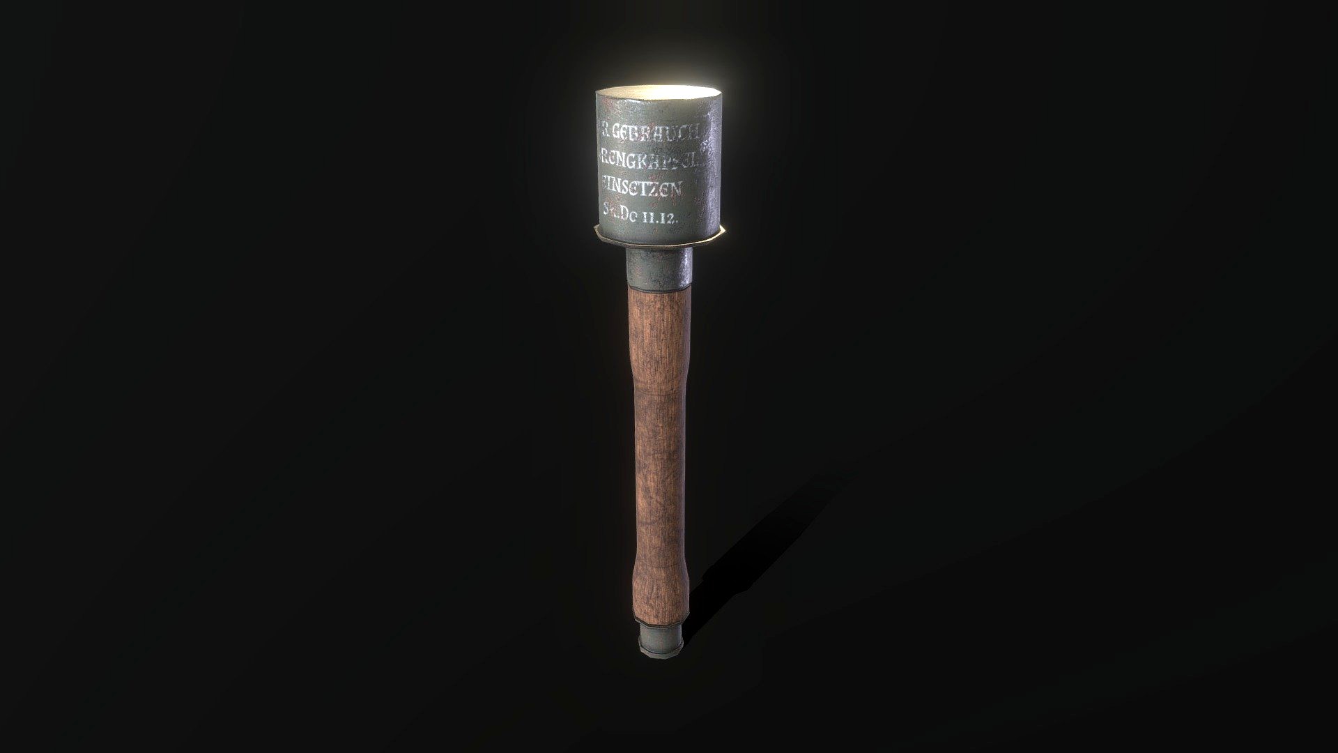 Stielhandgranate - Wehrmacht hand grenade