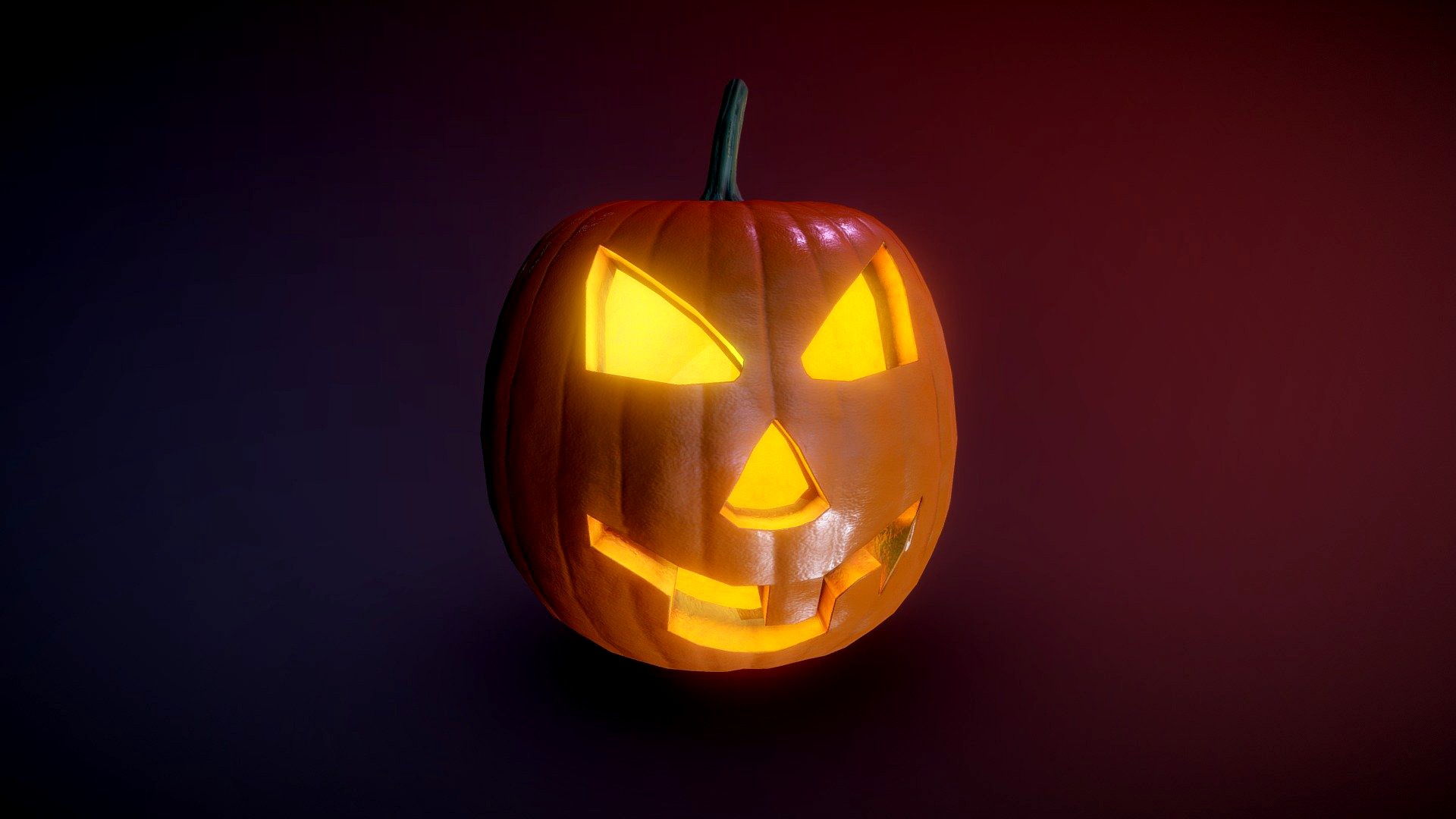 Halloween Pumpkin Head Jack-o'-lantern