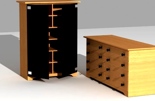 Closets 3D Model