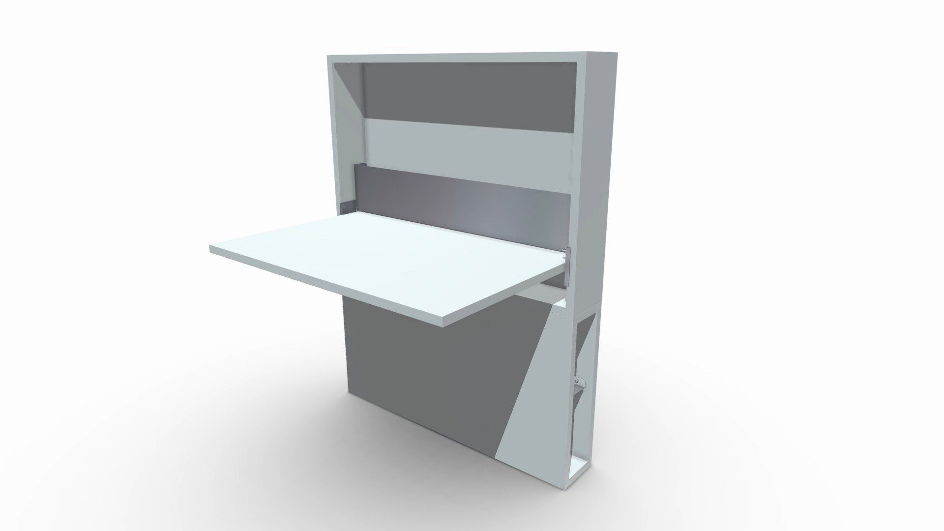 Mesa rectangular ELIOT con almacenamiento