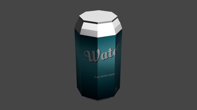 Low-Poly Soda Can