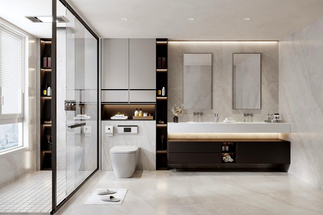 Modern bathroom