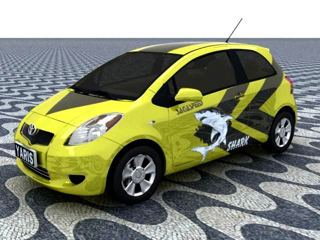 Yaris 3D Model