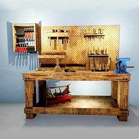 Workshop Tools and Toolboxes - PBR