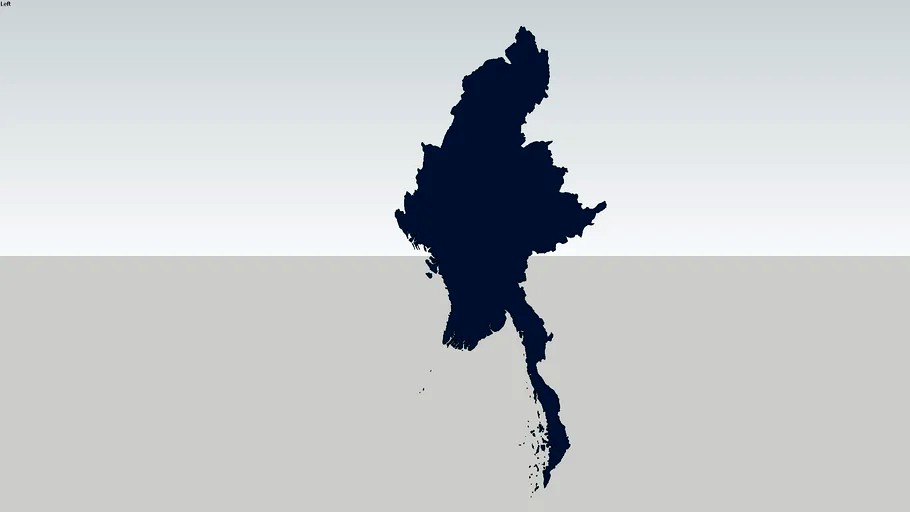 Myanmar Map