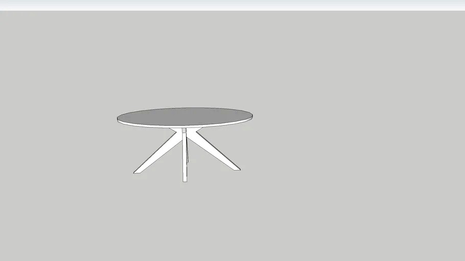 Castlery Oval Dining Table