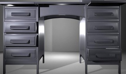 Office Desk 3D Model