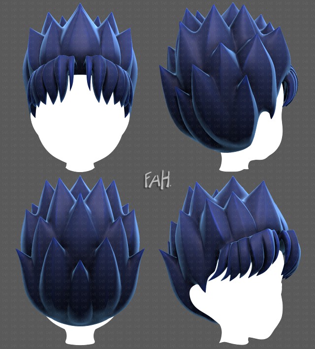 Base Hair for Boy V10
