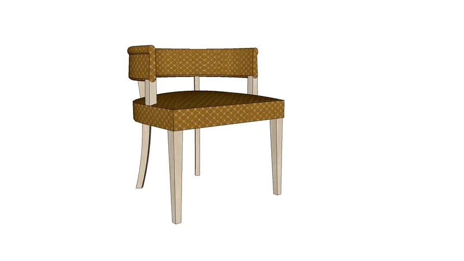 Curved Back Dining Chair