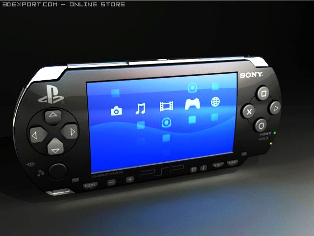 PSP PORTABLE 3D Model