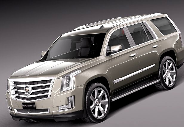 Cadillac Escalade 2015 3D Model