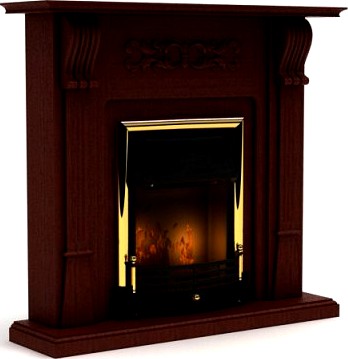 Fireplace 4 3D Model