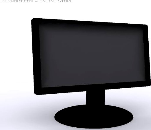 Monitor 3D Model