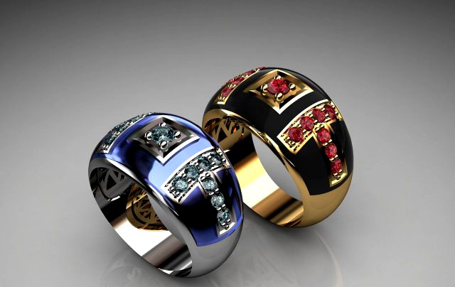 Mens Ring 3D Model