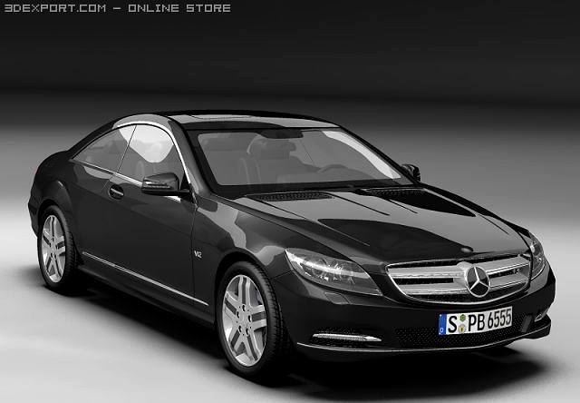 2011 Mercedes Benz CL Class 3D Model