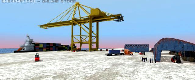 Port Collection vol2 3D Model