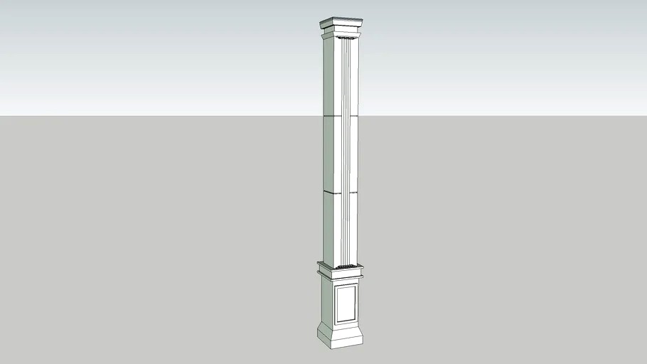fence column