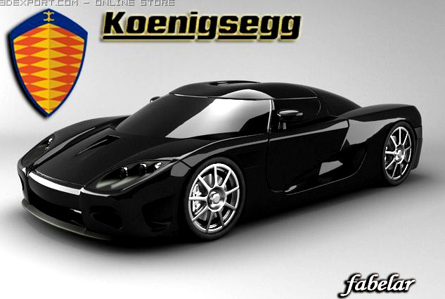 Koenigsegg CCX 3D Model