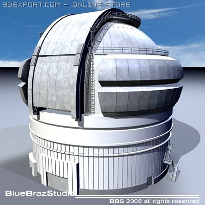 Observatory 3D Model