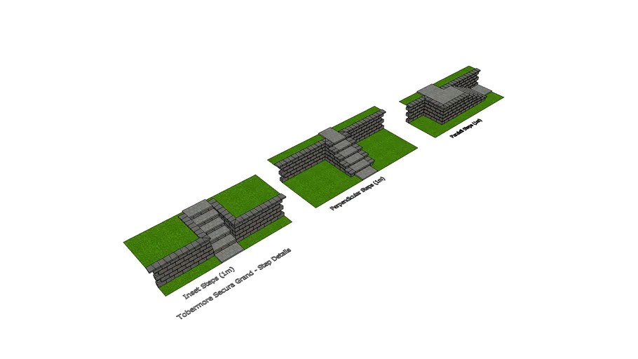 Tobermore Secura Grand - Steps