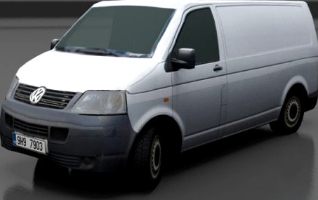 Volkswagen Transporter T5 3D Model