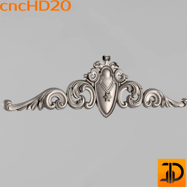 Horizontal decor 3D Model