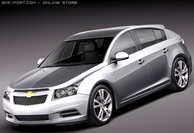 Chevrolet Cruze Hatchback 2012 3D Model