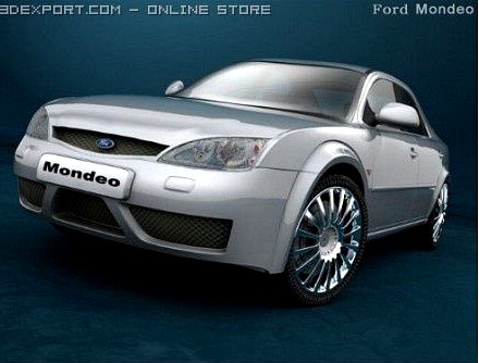 Ford Mondeo 3D Model